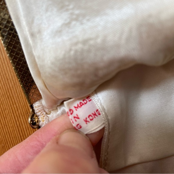 Vintage white evening bag - Picture 11 of 15